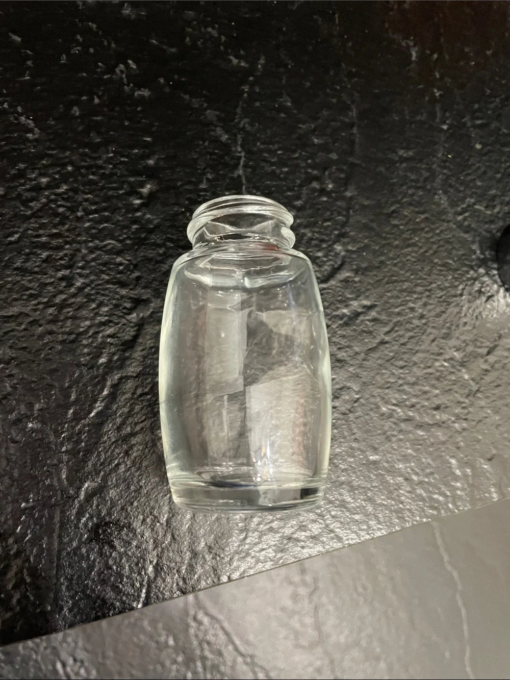 Gemco Vintage Classic Clear Glass Salt or Pepper Shaker with Silver Cap